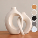 Dupla de Vasos Mônaco em Cerâmica – Design Moderno para Sala, Aparador, Quarto, escritório, rack